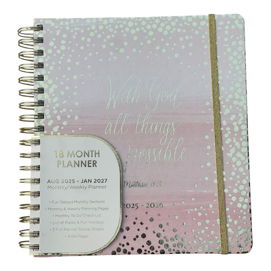 Matthew 19:26 2025-2026 Planner