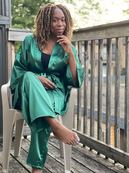 Proverbs 31 Premium Pajama - Emerald