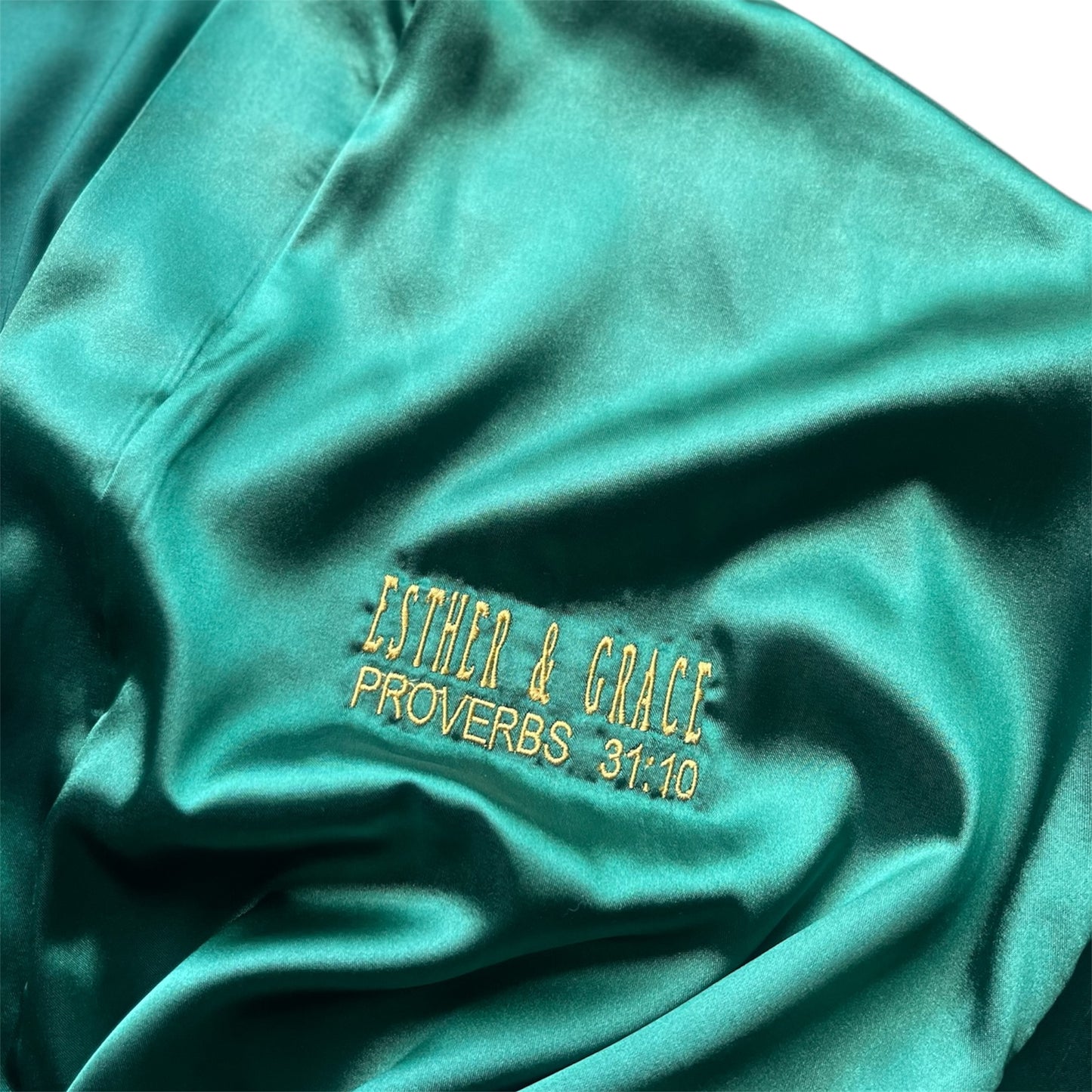 Proverbs 31 Premium Pajama - Emerald