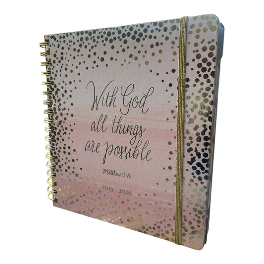 Matthew 19:26 2025-2026 Planner