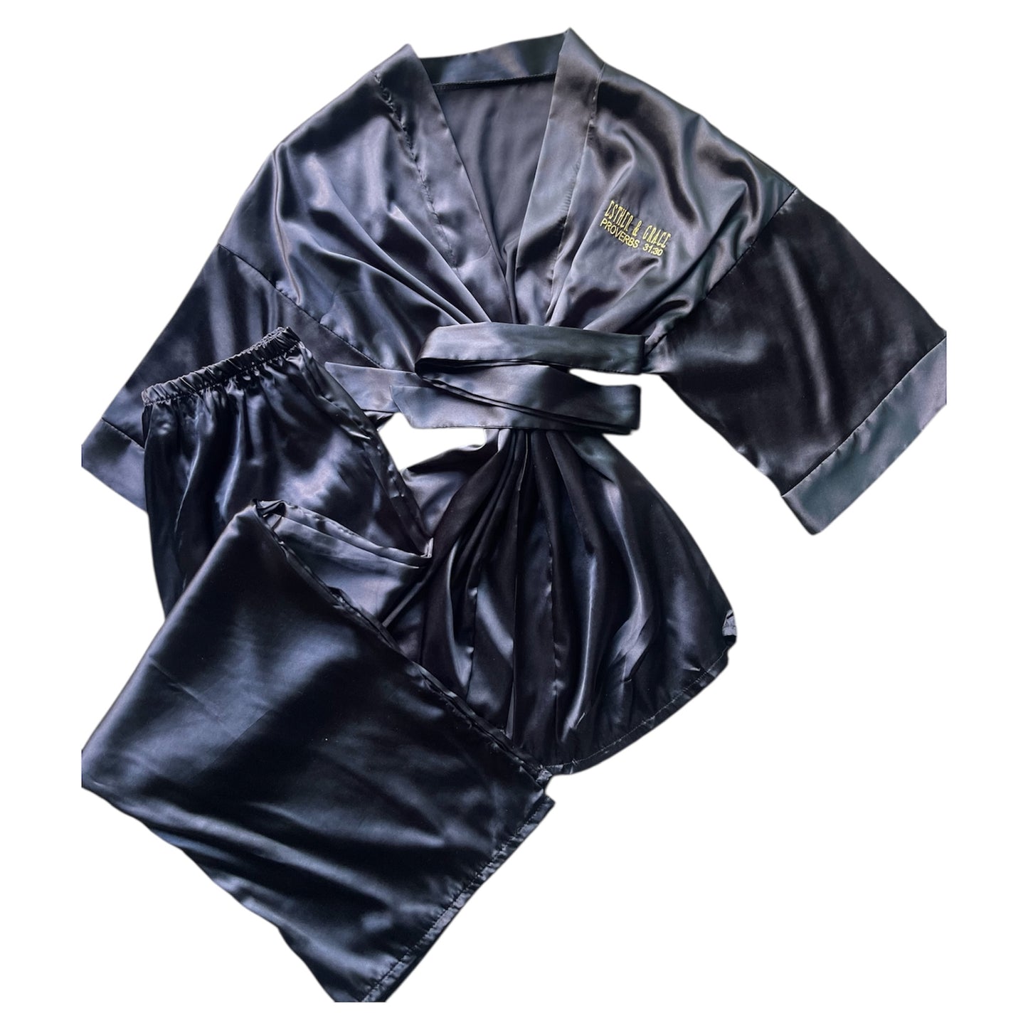 Proverbs 31 Premium Pajama Set - Midnight